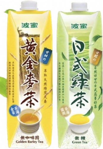 波蜜黃金麥茶-綠茶