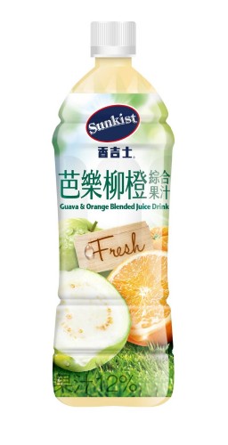 香吉士 芭樂柳橙綜合果汁飲料